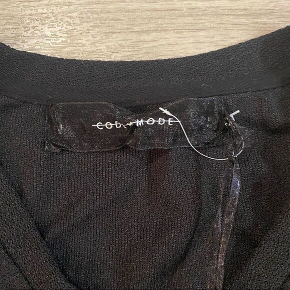 Code x Mode black classic blouse small - Picture 3 of 7